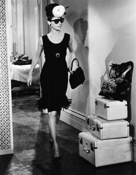 holly golightly little black dress